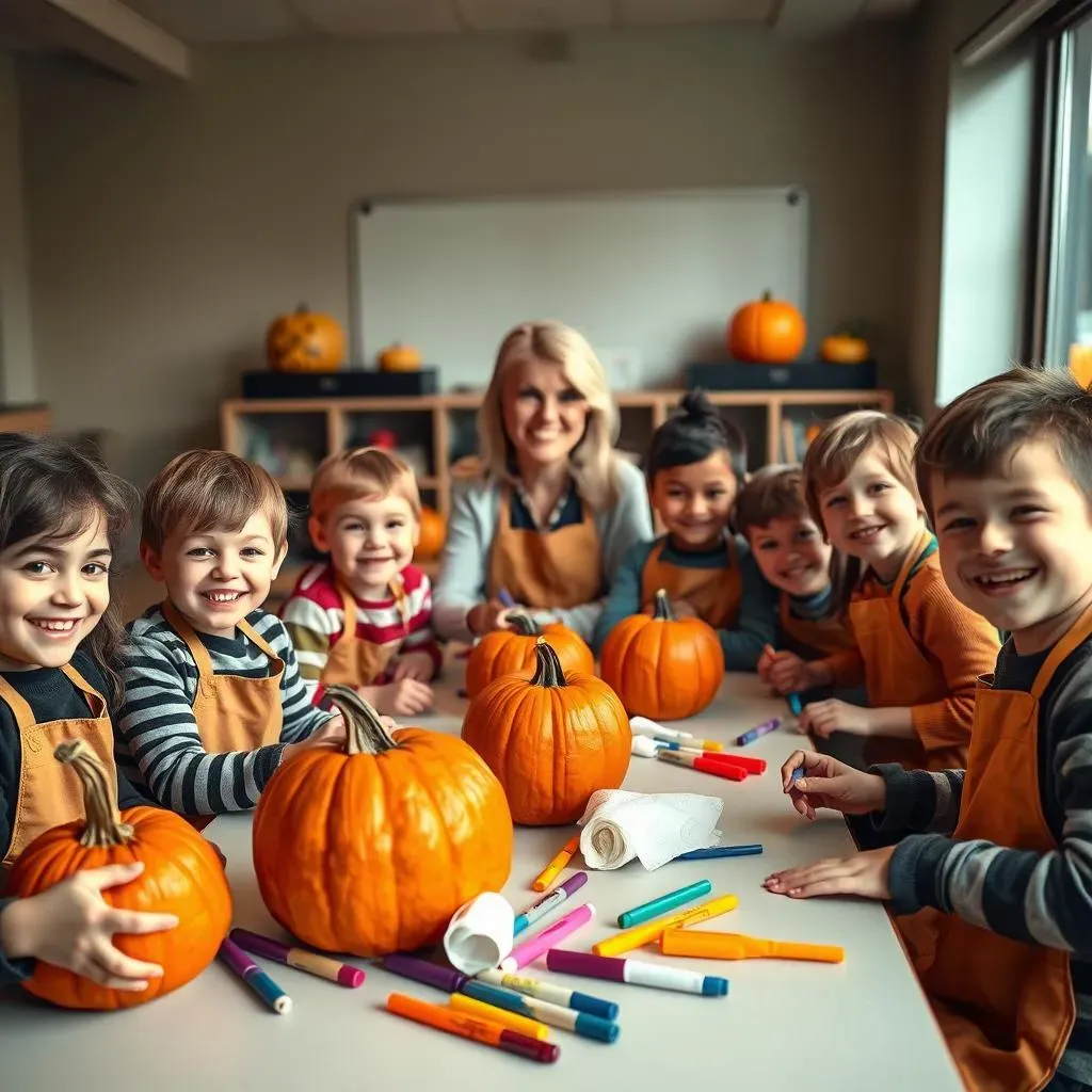 Safe and Fun Pumpkin Carving Techniques for Kids' Classrooms