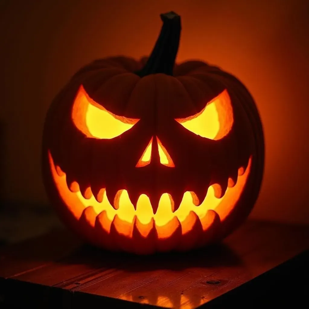 Unleash Scary Halloween Pumpkin Carving Faces for a Fright