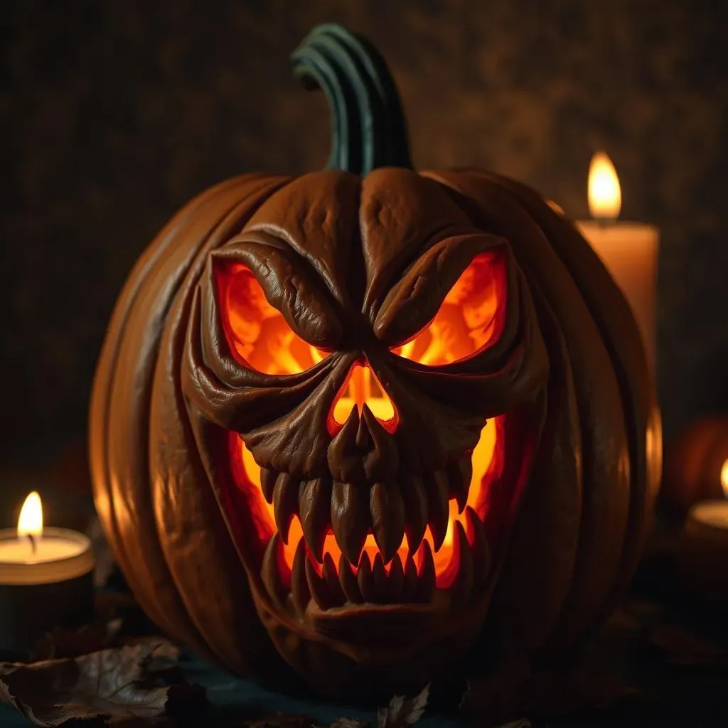 Absolute Scary Halloween Pumpkin Carving Ideas for a Spooky Night