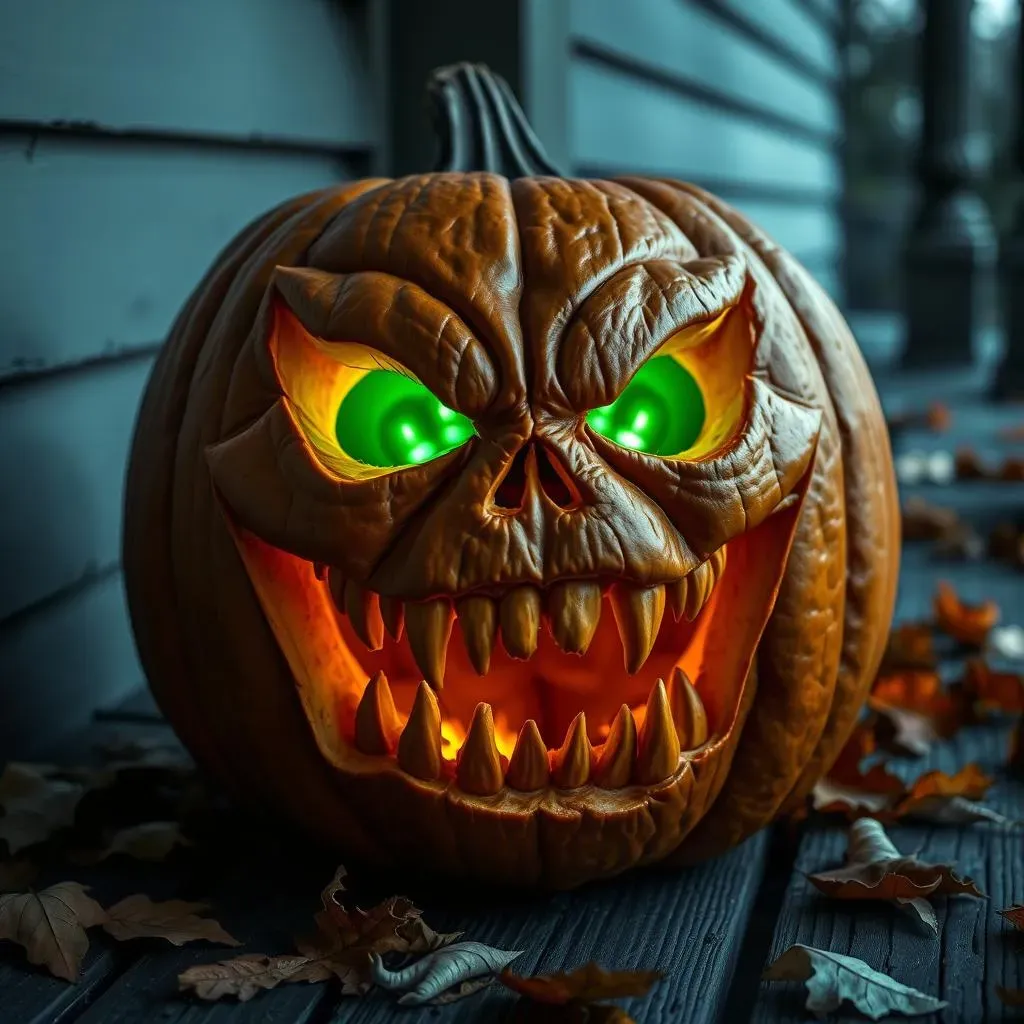 Scary Pumpkin Carving Face Ideas: Discover Unique Designs