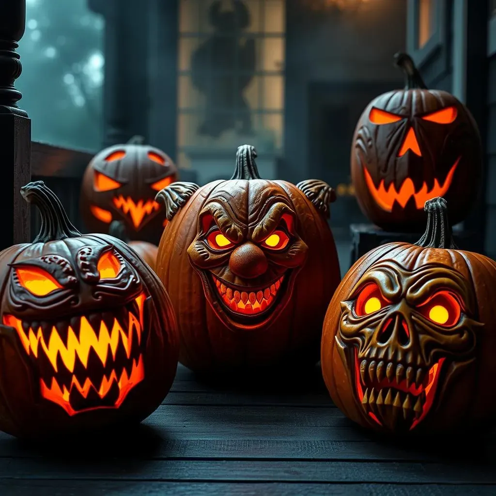 Ultimate Scary Pumpkin Carving Ideas Templates for Halloween