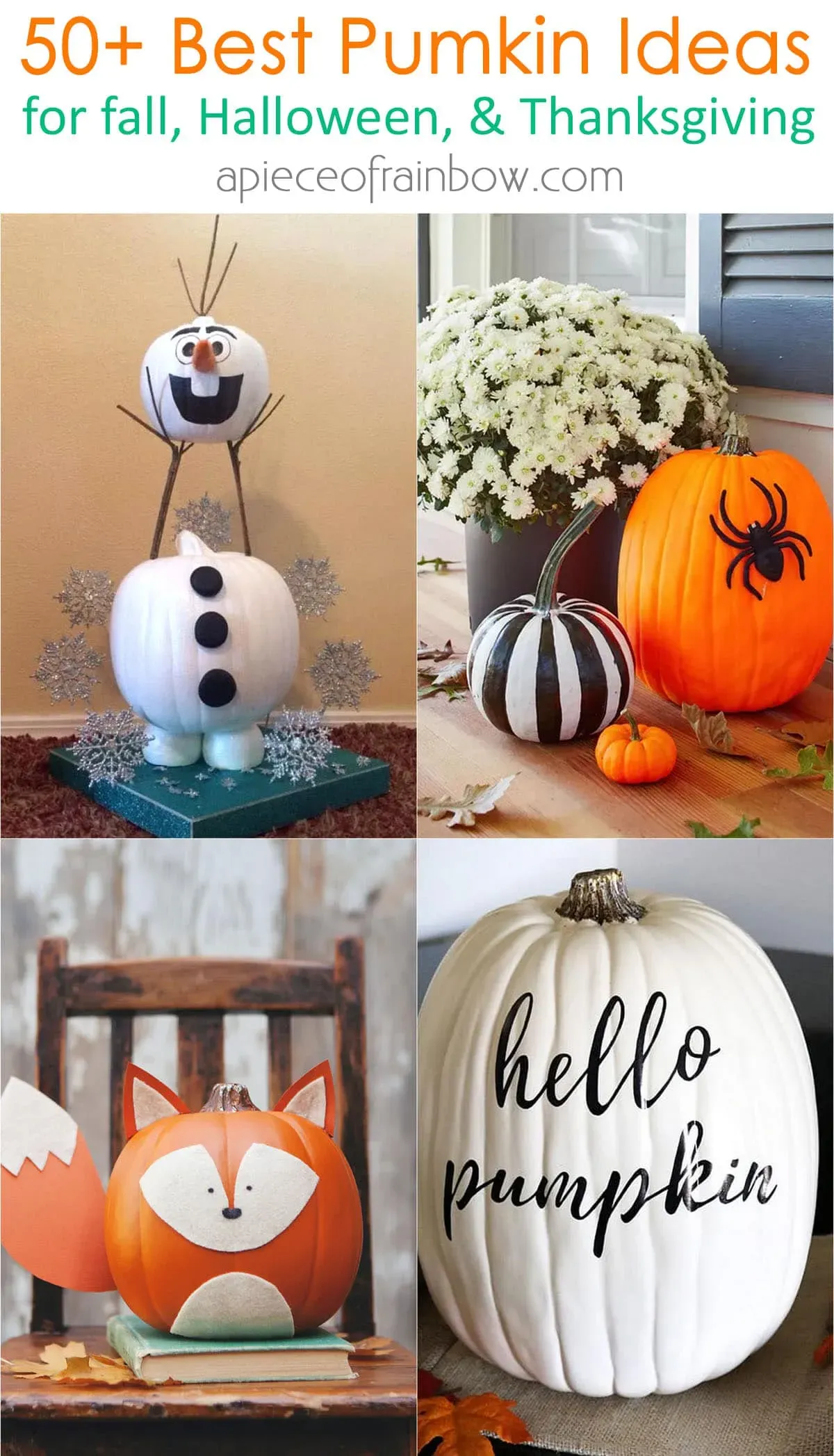 Seriously Simple: Easy Pumpkin Decorating Ideas No Carve