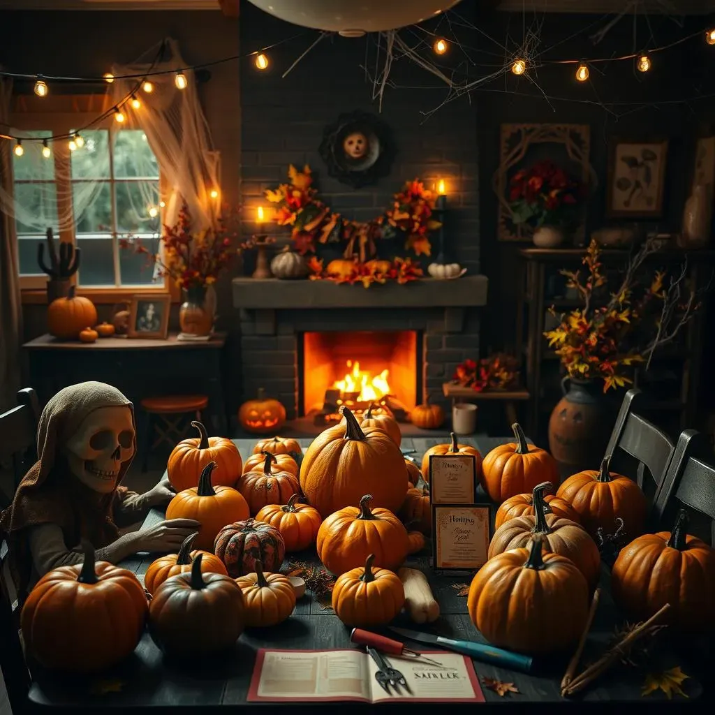 Setting the Scene for Your Halloween Pumpkin Carving Party