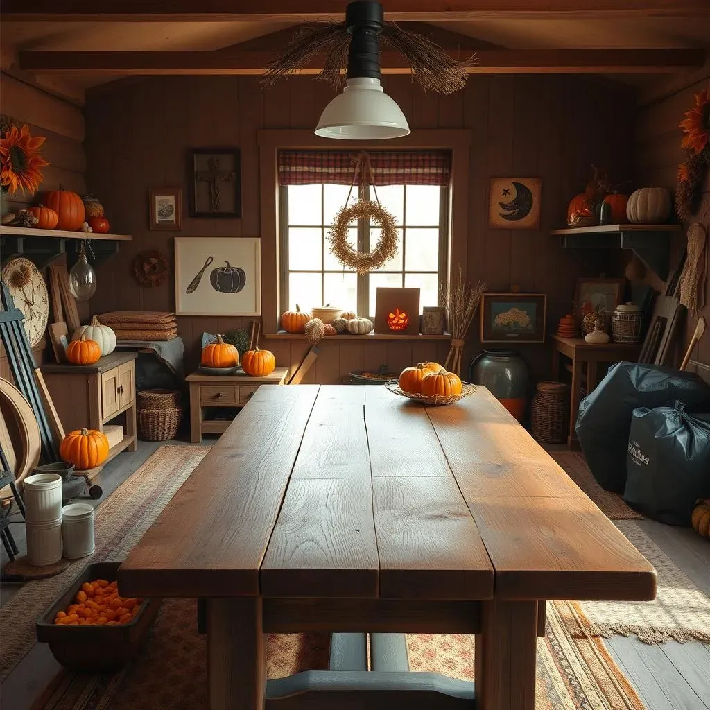 Setting Up Your Pumpkin Carving Station