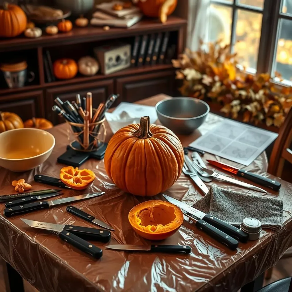 Setting Up Your Pumpkin Carving Station for Success