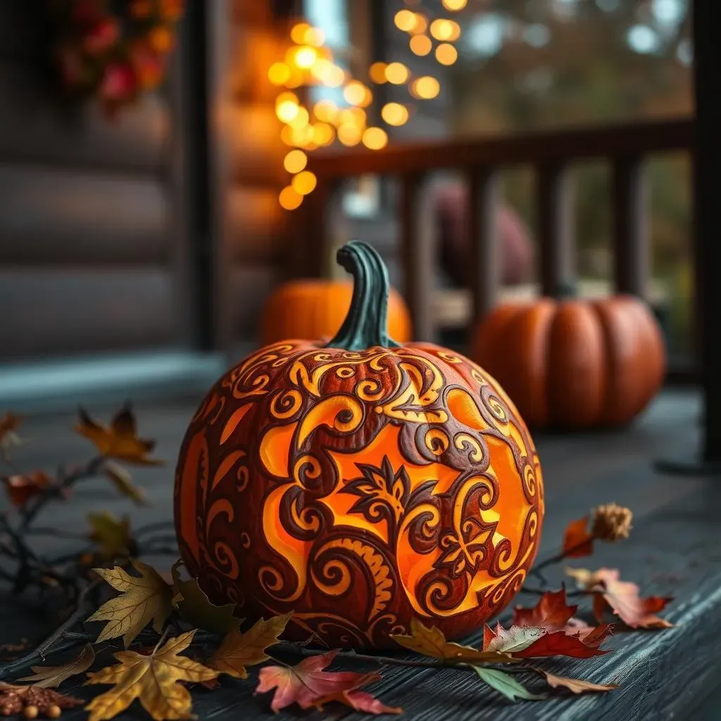 Show Off Your Creations: Displaying Your Carved Pumpkins