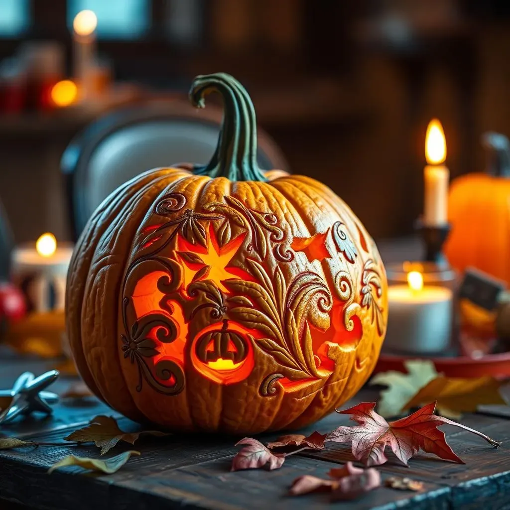 Showcasing Your Detailed Halloween Pumpkin Carving Creations