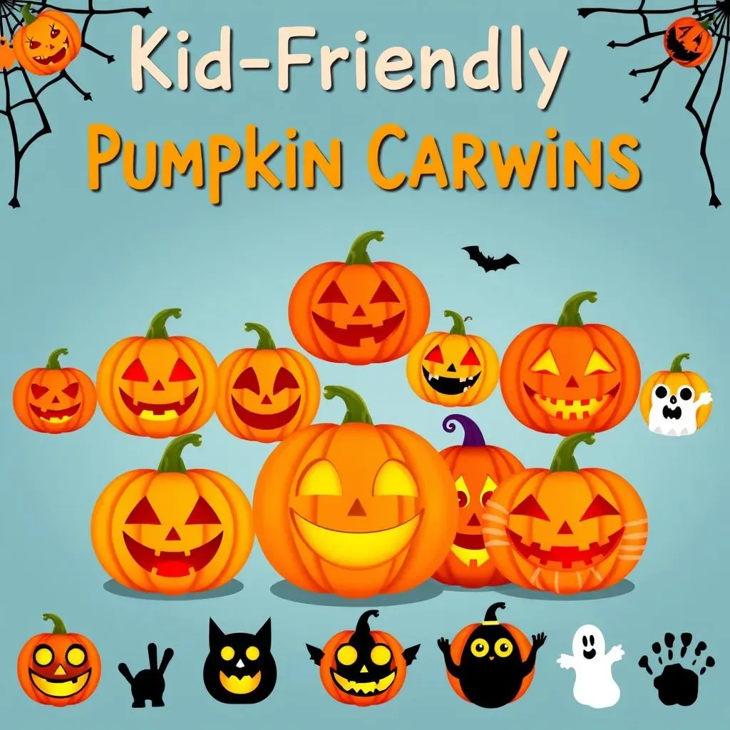 Simple Halloween Pumpkin Designs: KidFriendly Carving Ideas