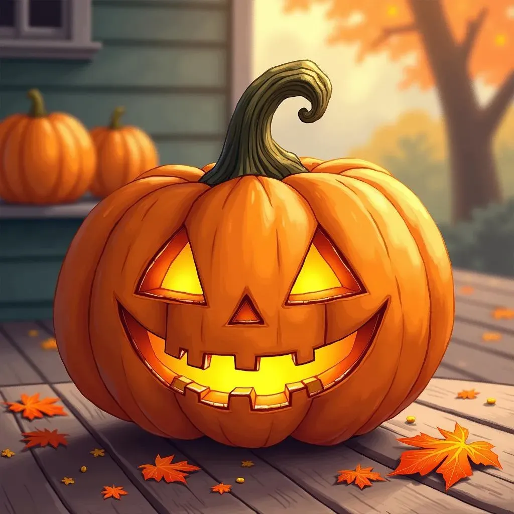 Simple Halloween Pumpkin Face Carving Ideas for Beginners