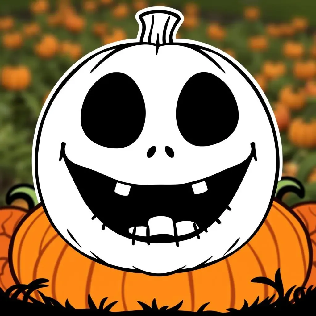 Simple Jack Skellington Designs for Easy Pumpkin Carving