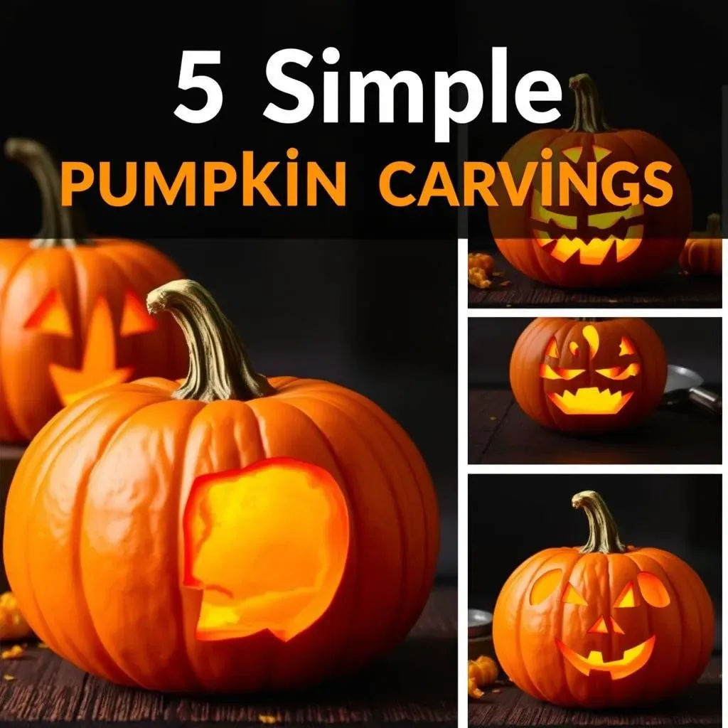 Awesome Simple Pumpkin Carving Ideas for Adults