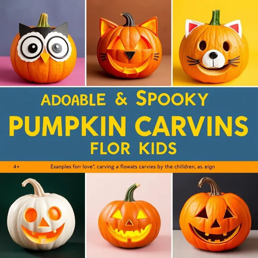 Simple Pumpkin Carving Ideas for Kids