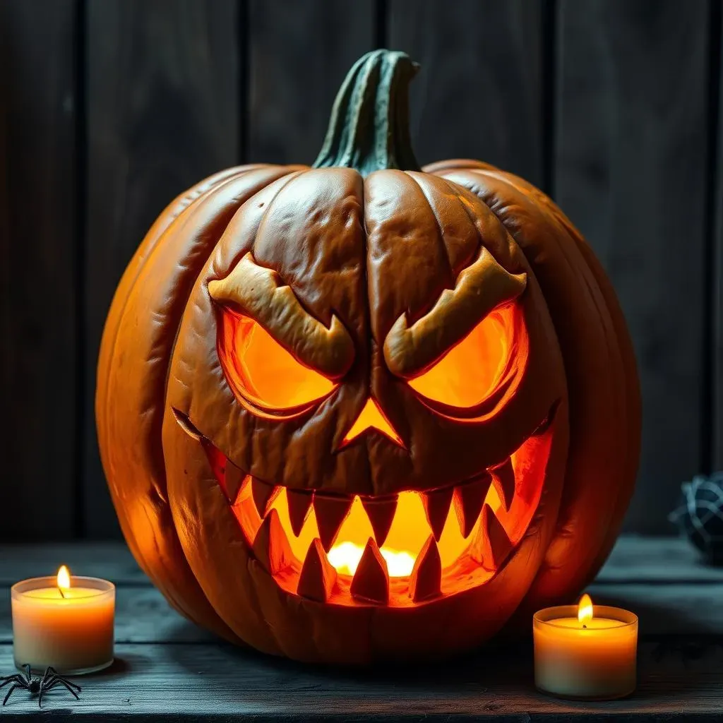 Simple Scary Halloween Pumpkin Carvings for Beginners