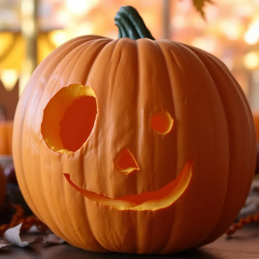 Simple Shapes for Adorable Pumpkin Faces