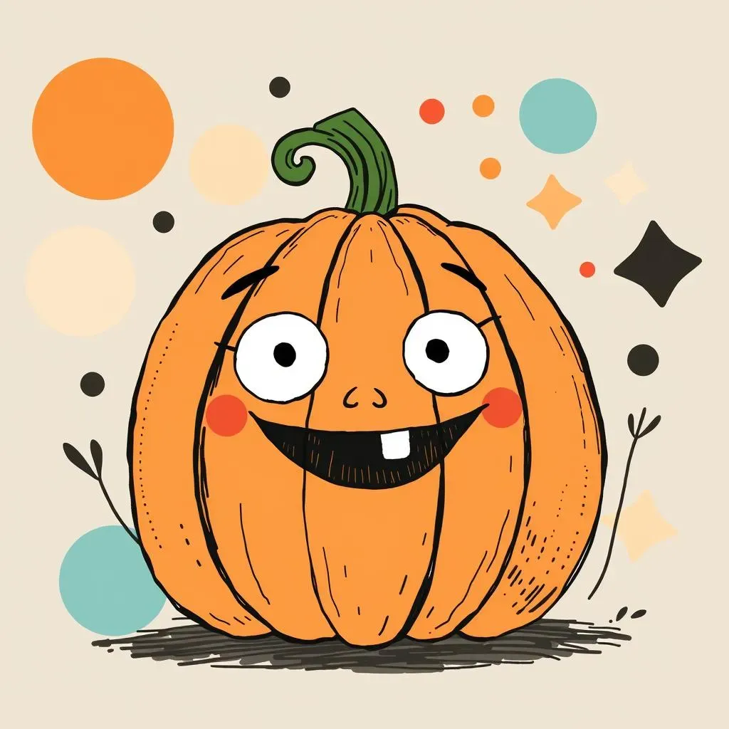 Simple Shapes for Cute Pumpkin Carvings