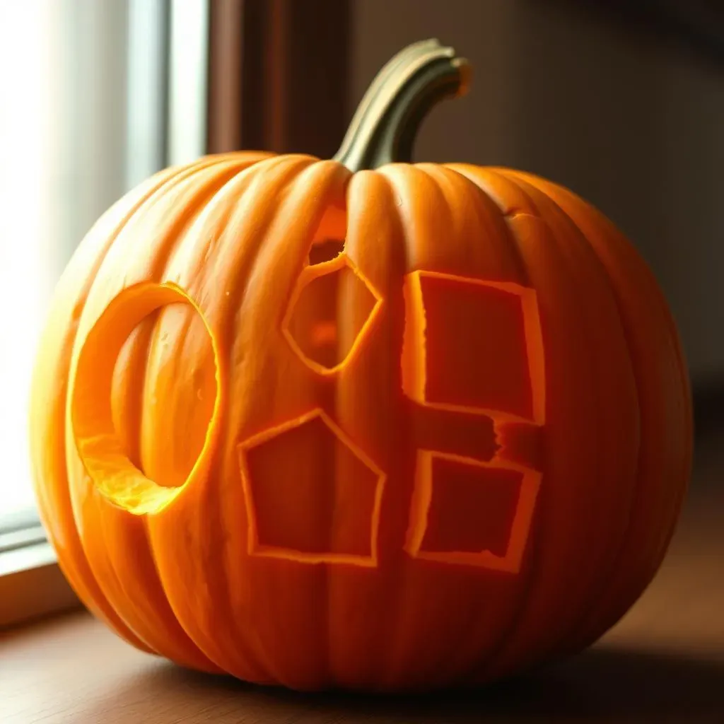 Simple Shapes for Easy Pumpkin Carving