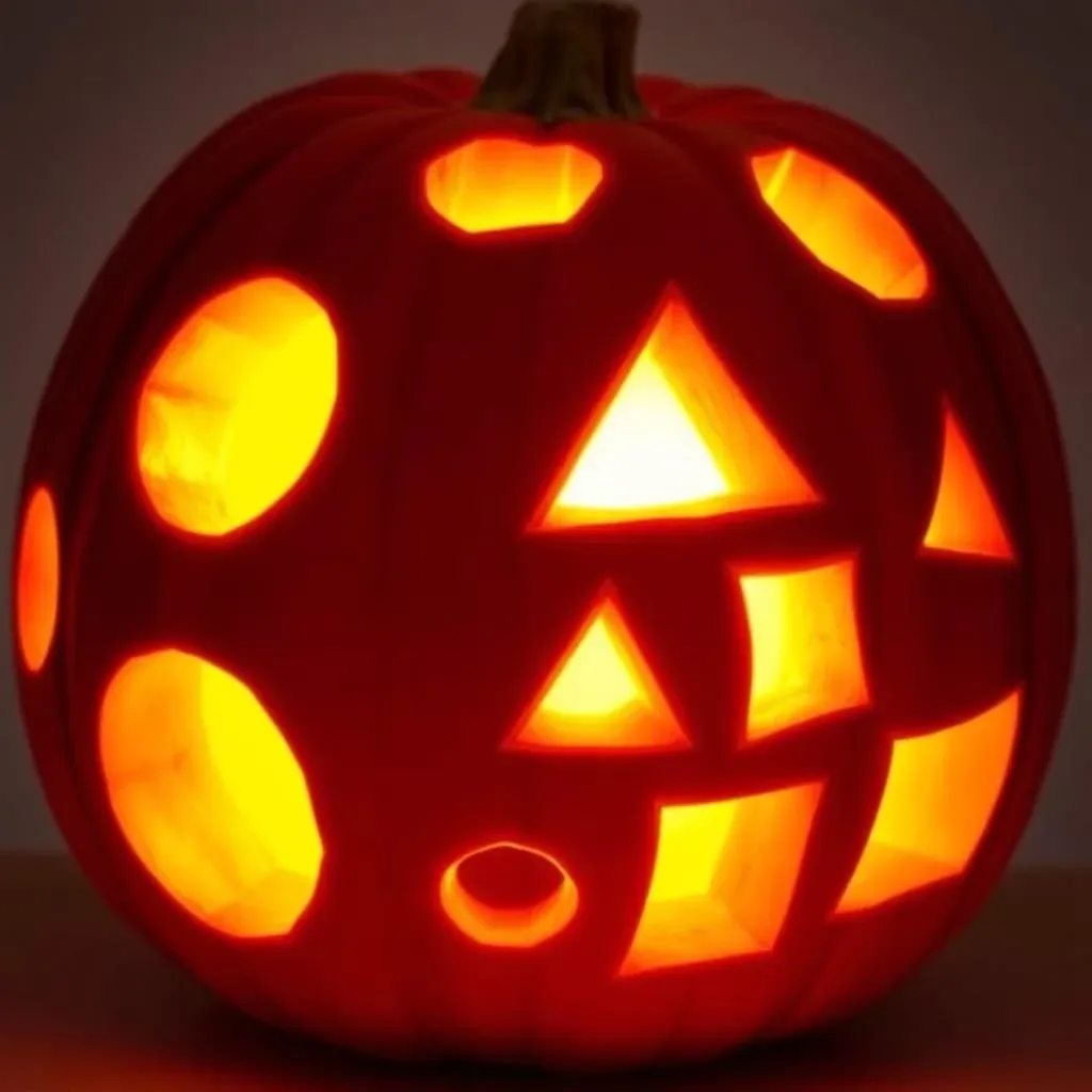 Simple Shapes for Easy Pumpkin Carving