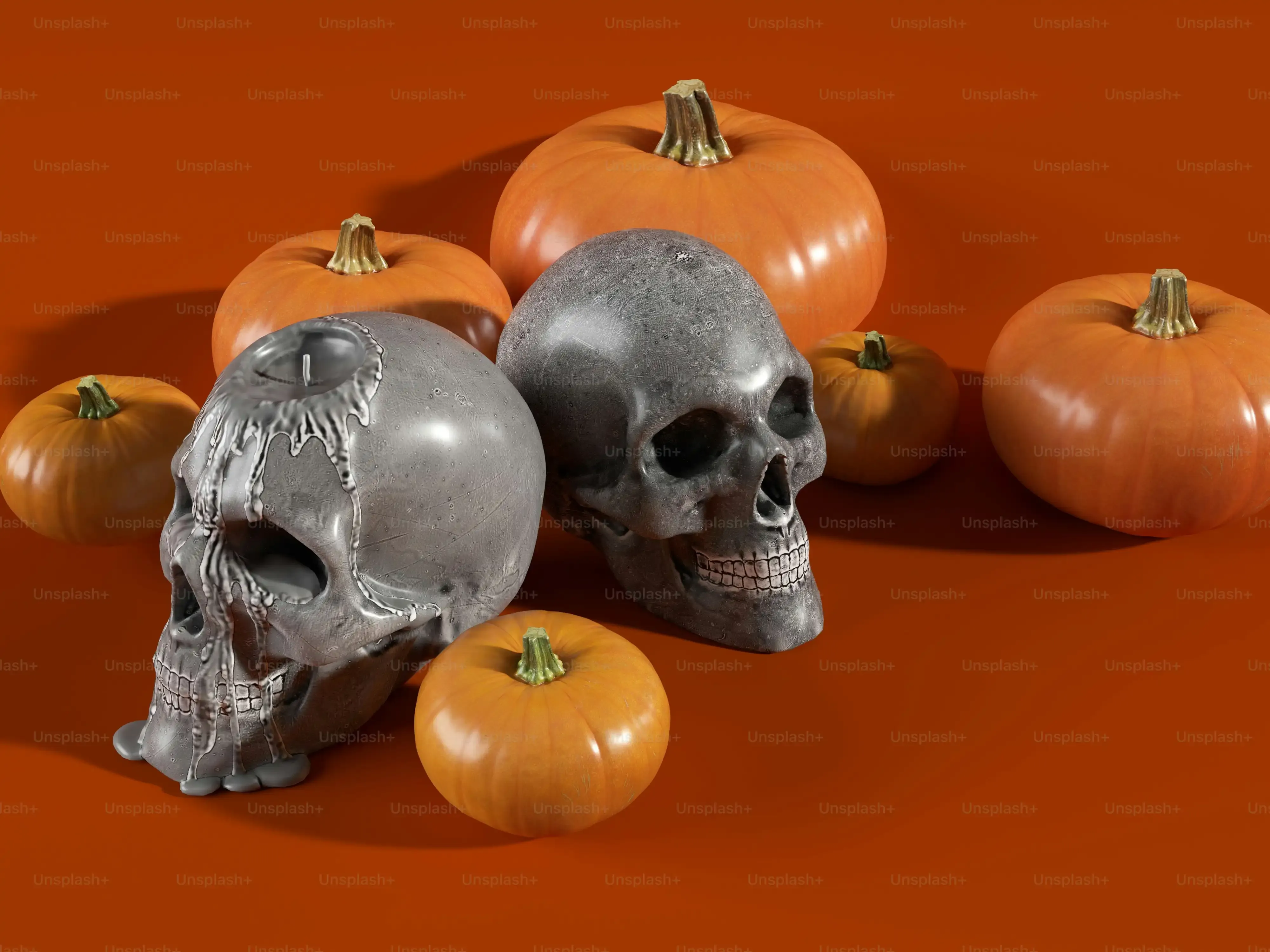 Simple Stencil Techniques for Easy Skull Pumpkin Carving