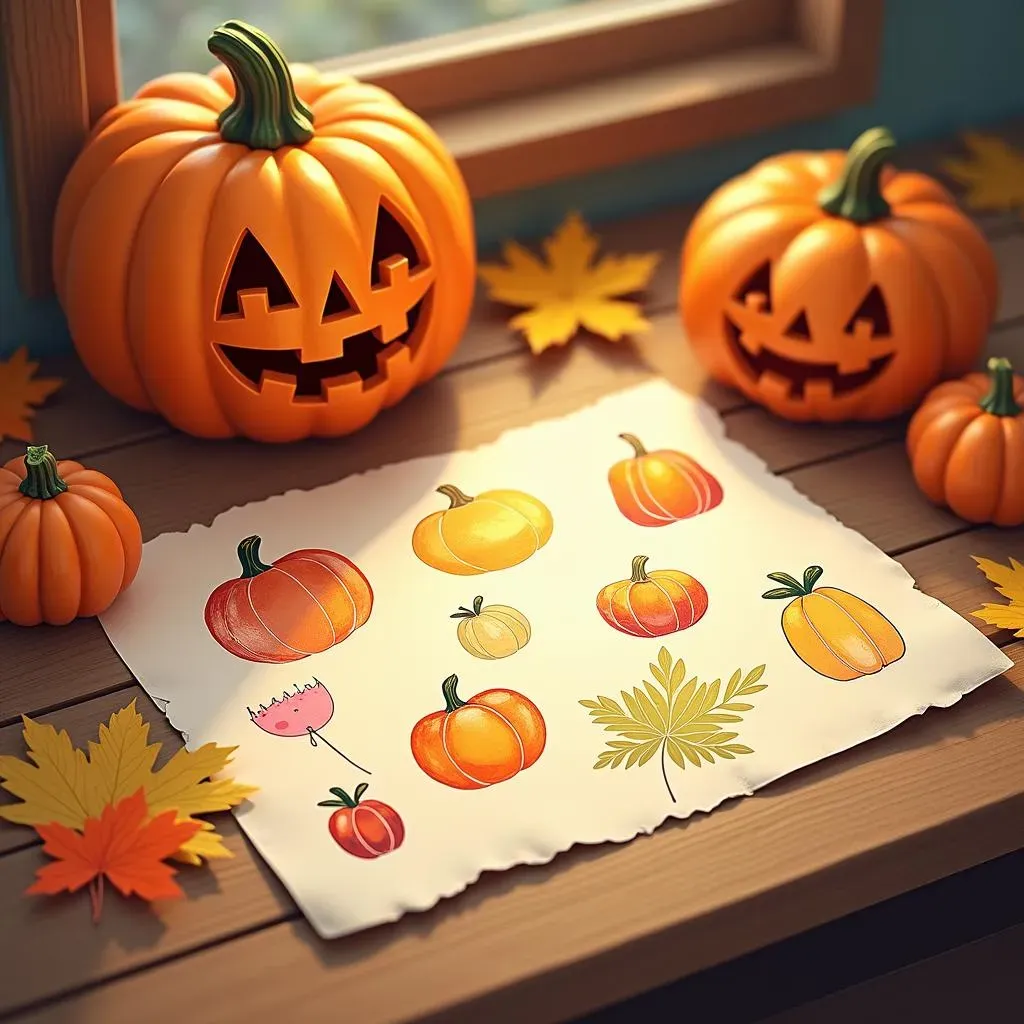 Simple Stencils for Spooktacular Pumpkins