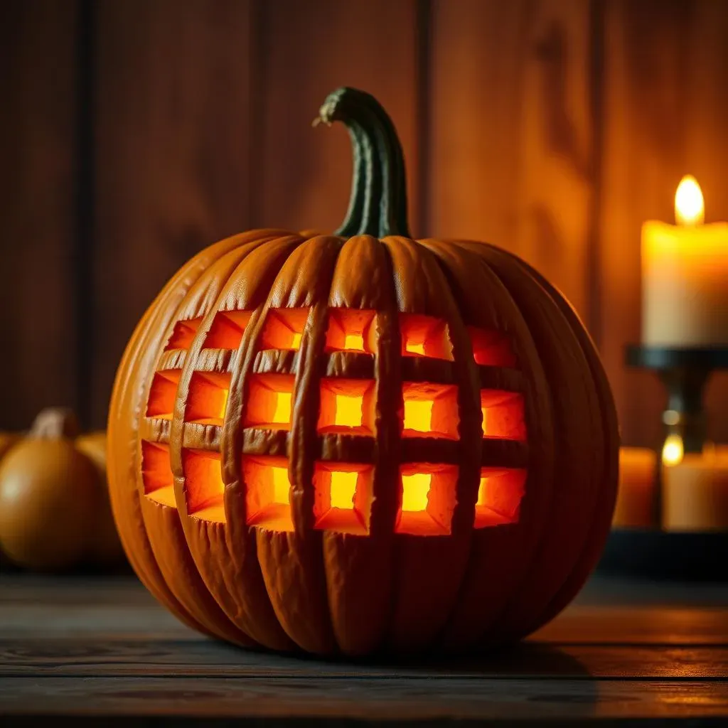 Simple Stranger Things Pumpkin Designs for Beginners