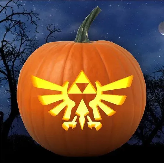 Simple Yet Iconic Pumpkin Carving Ideas for Zelda Fans