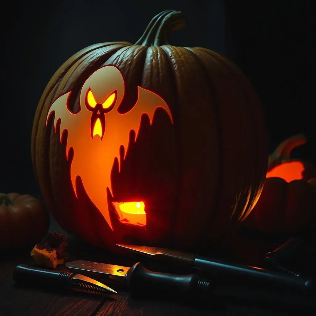 Sinister Stencils: Easy Horror Pumpkin Carving Ideas