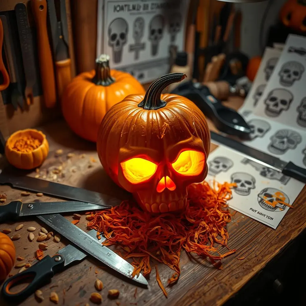 Skull Pumpkin Carving: Essential Tools and Prep Work