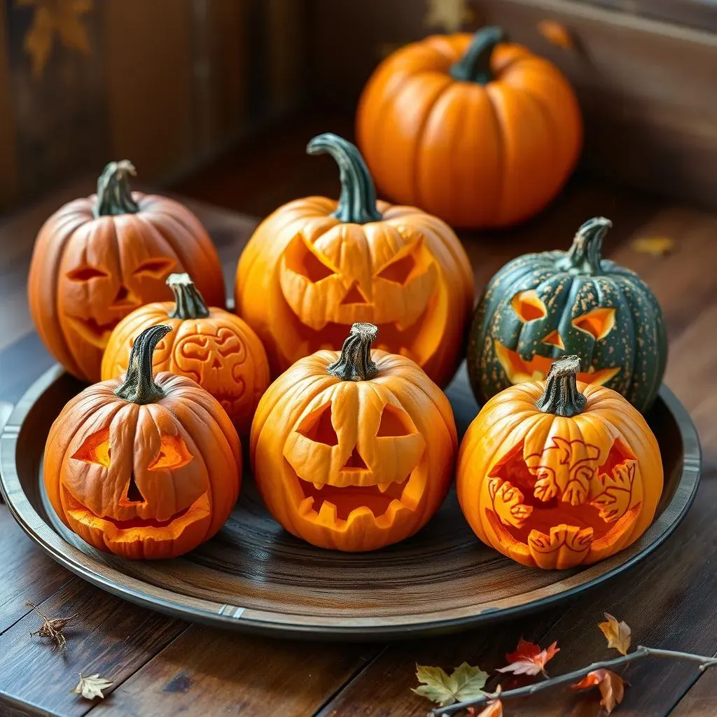 Amazing Small Cute Pumpkin Carving Ideas for You