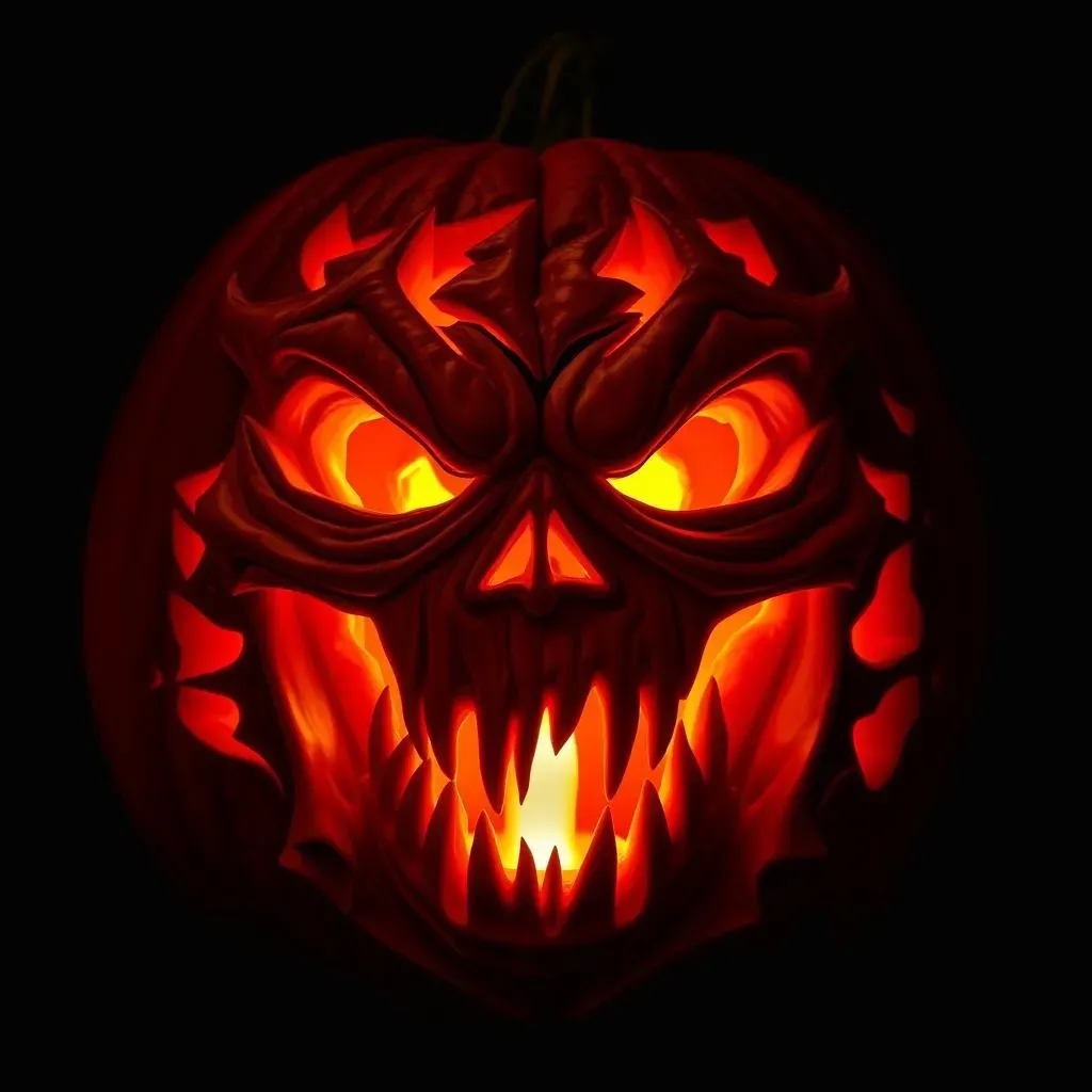 Spooky and Scary Halloween Pumpkin Carving Pictures: Level Up Your Carving Game