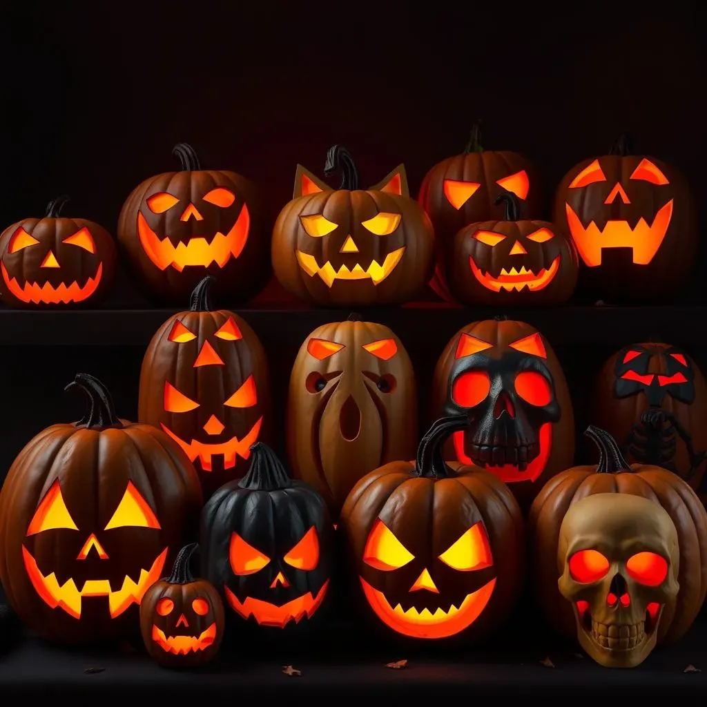 Spooky & Classic Halloween Pumpkin Carving Ideas