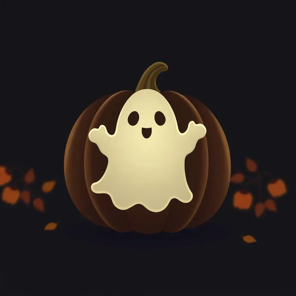 Spooky Cute Ghost Pumpkin Carving: Simple Designs