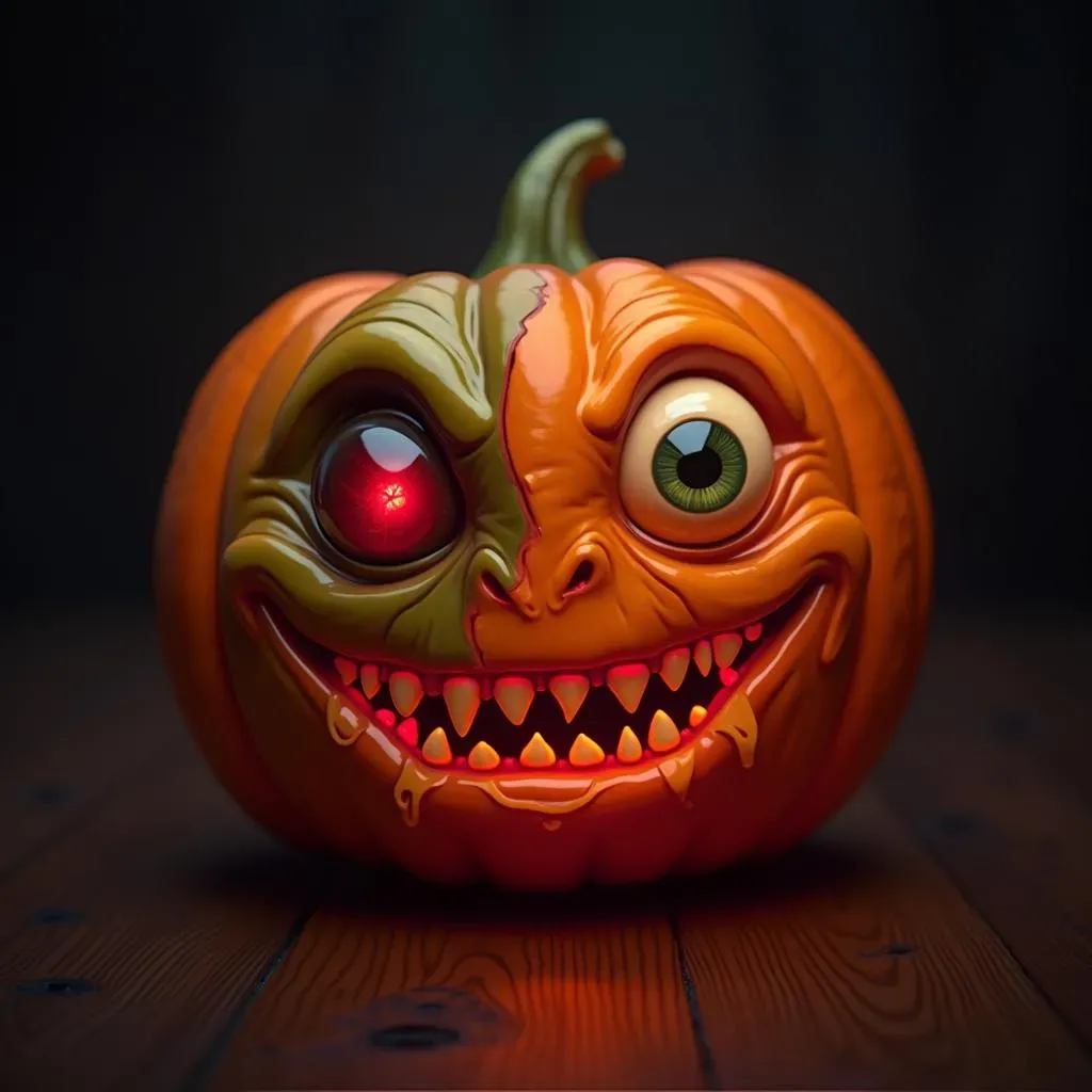 Spooky or Sweet: Different Styles of Alien Pumpkin Carving