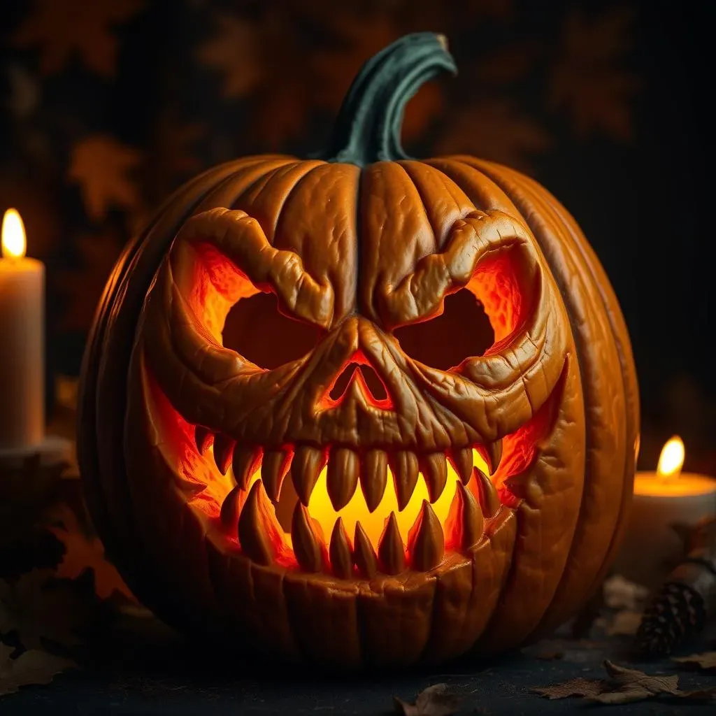 Spooky Pumpkin Faces: Classic Horror Carving Ideas