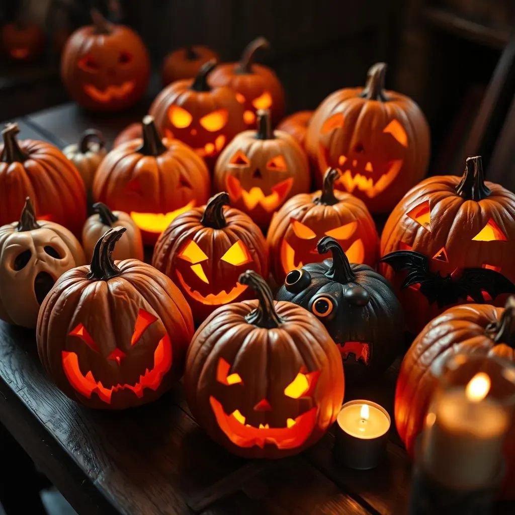 Spooky & Sweet: Halloween Pumpkin Carving Themes