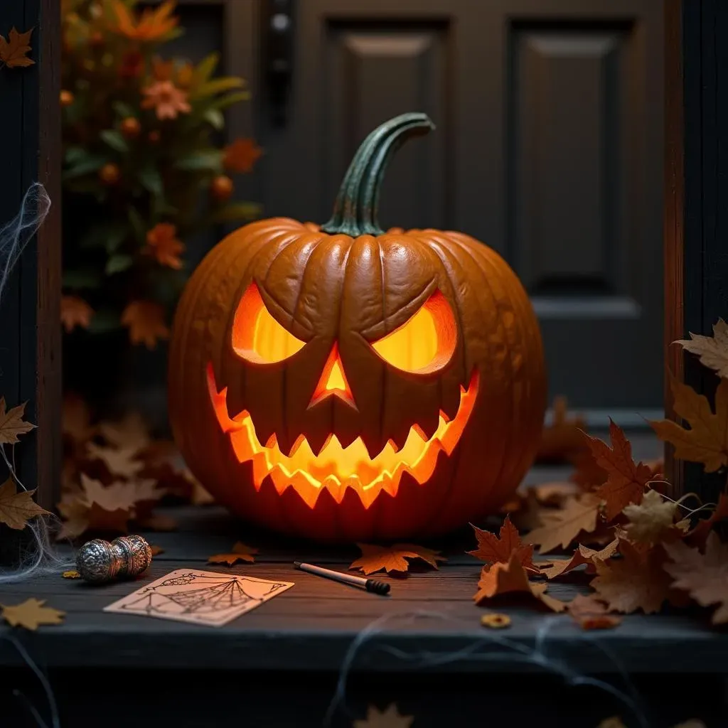 Stencils, Tools, and Tips: Your Guide to Mastering Scary Carved Pumpkin Designs