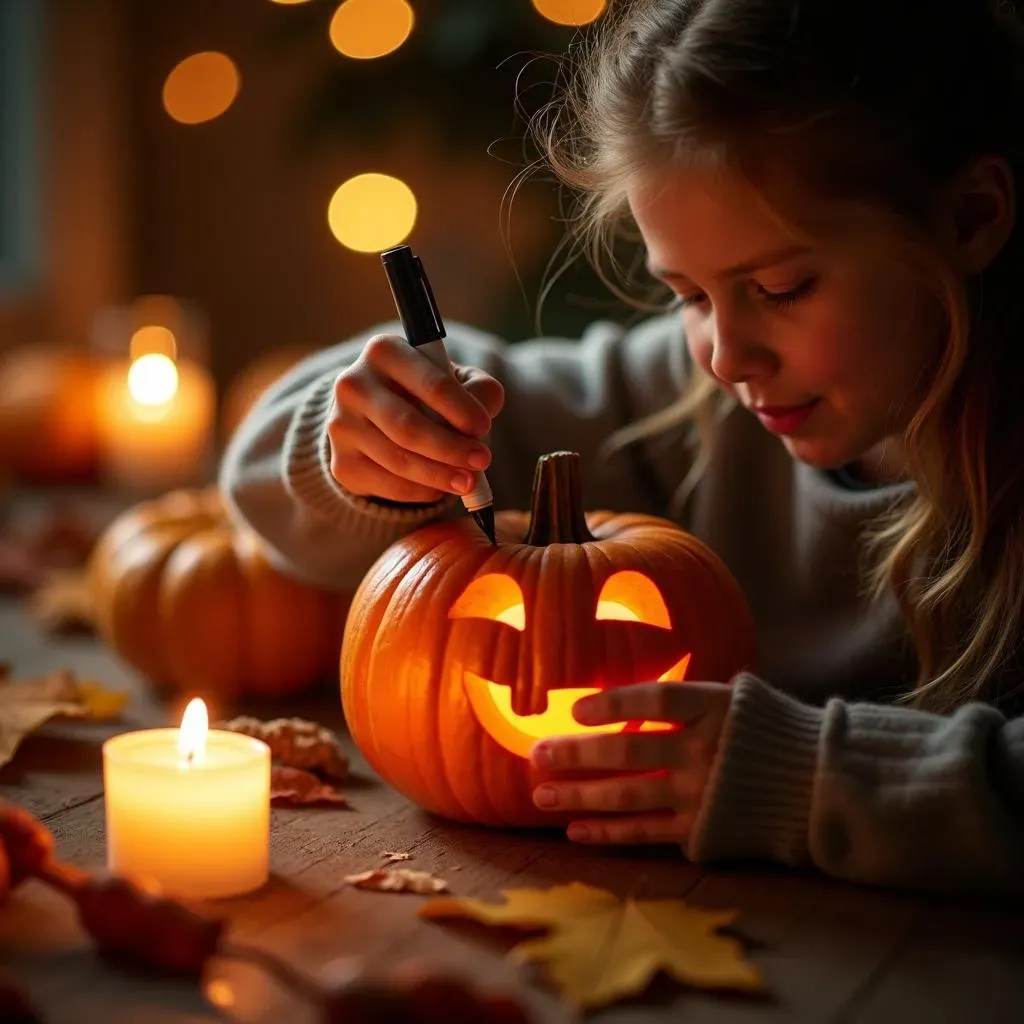 StepbyStep: Creating Simple Pumpkin Carving Pictures