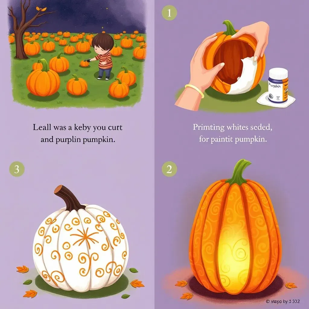 StepbyStep Guide: From Pumpkin Prep to Painted Masterpiece