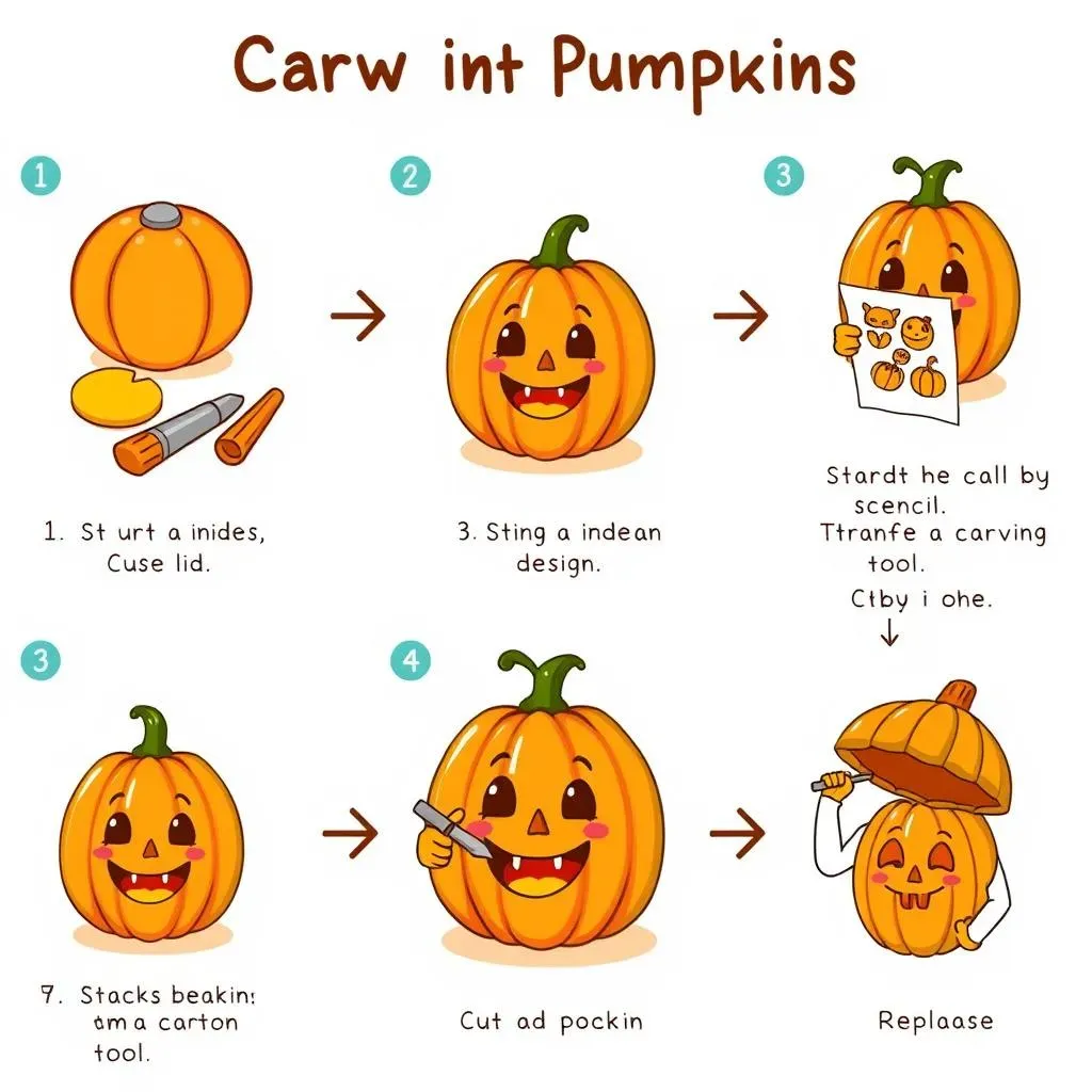 StepbyStep Guide on How to Carve a Cute Pumpkin