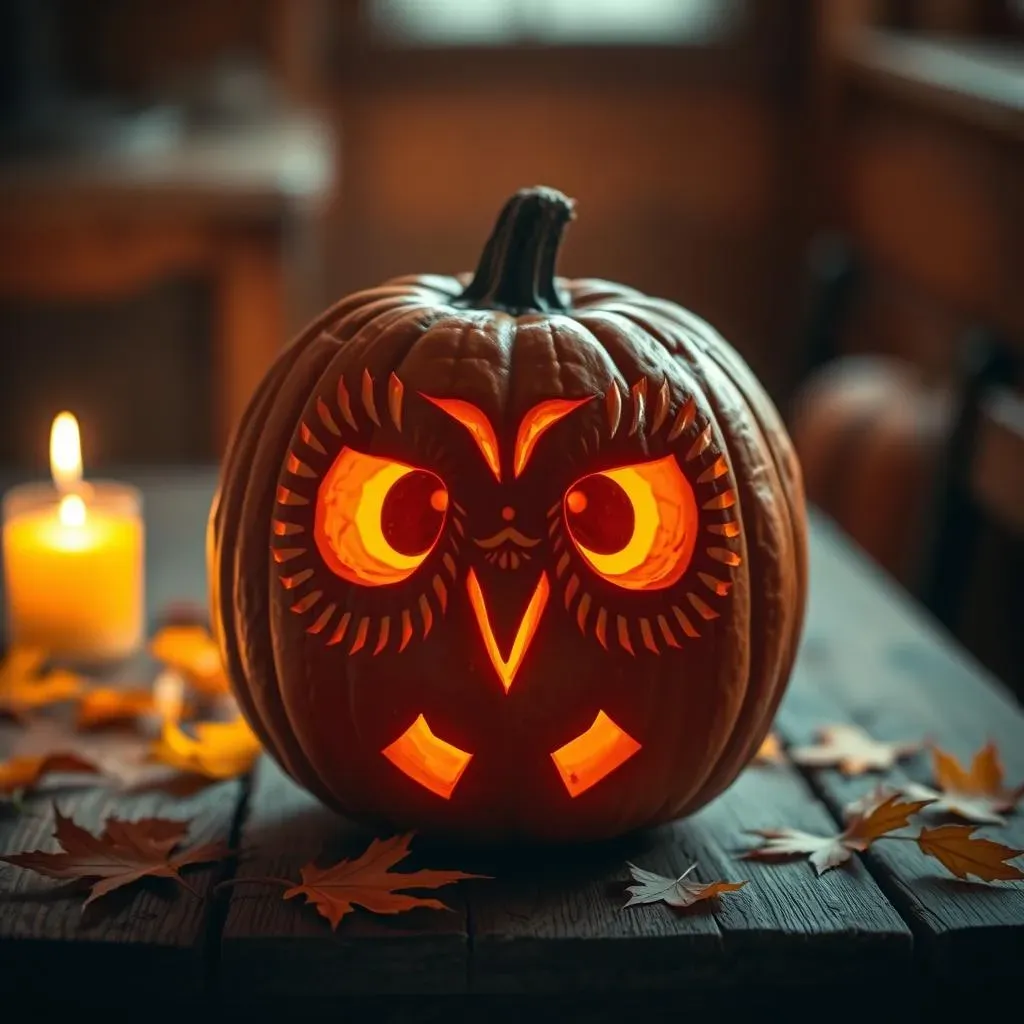 StepbyStep Guide to Your Easy Owl Pumpkin Carving