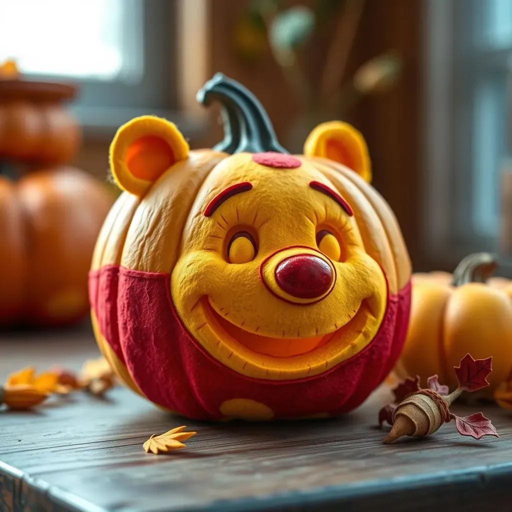 Storybook and Character Cute No Carve Pumpkin Ideas