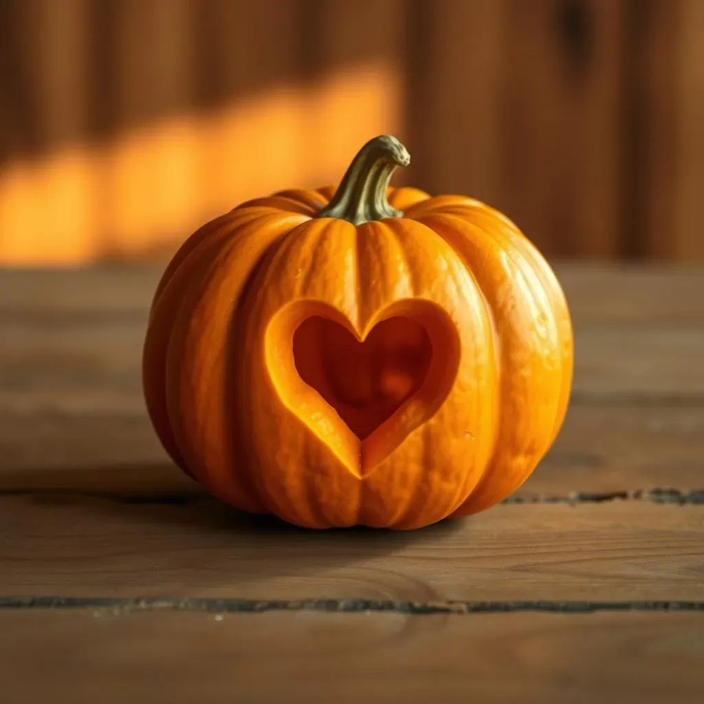 Sweet and Simple Cute Pumpkin Carving Designs