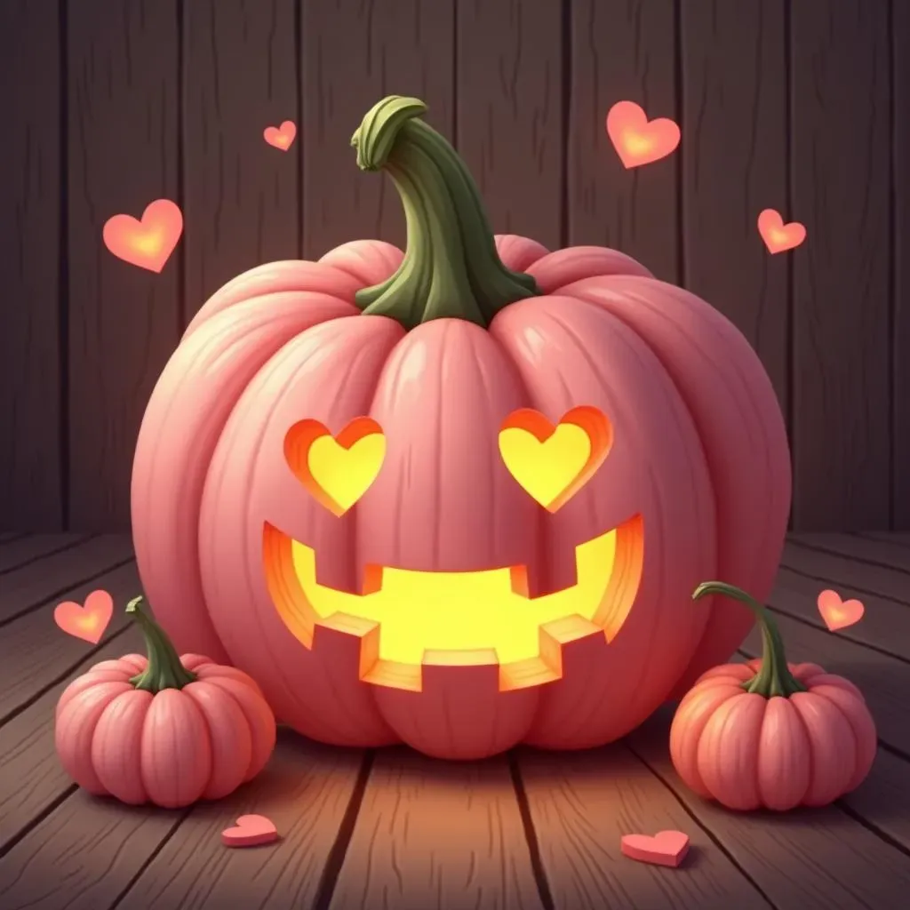 Sweet & Simple: Easy Cute Girly Pumpkin Carving Ideas