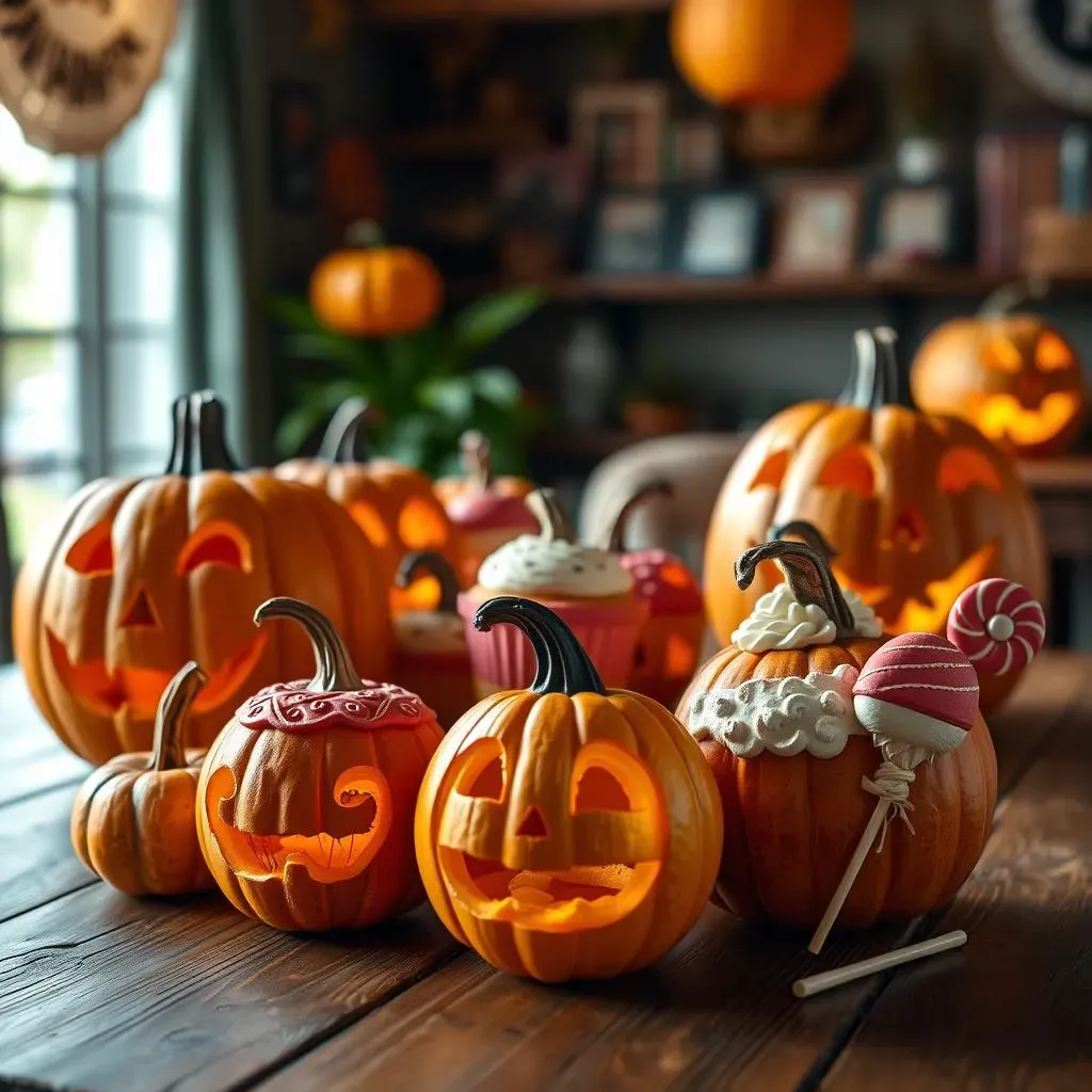 Sweet Treats: Cute Pumpkin Carving Designs