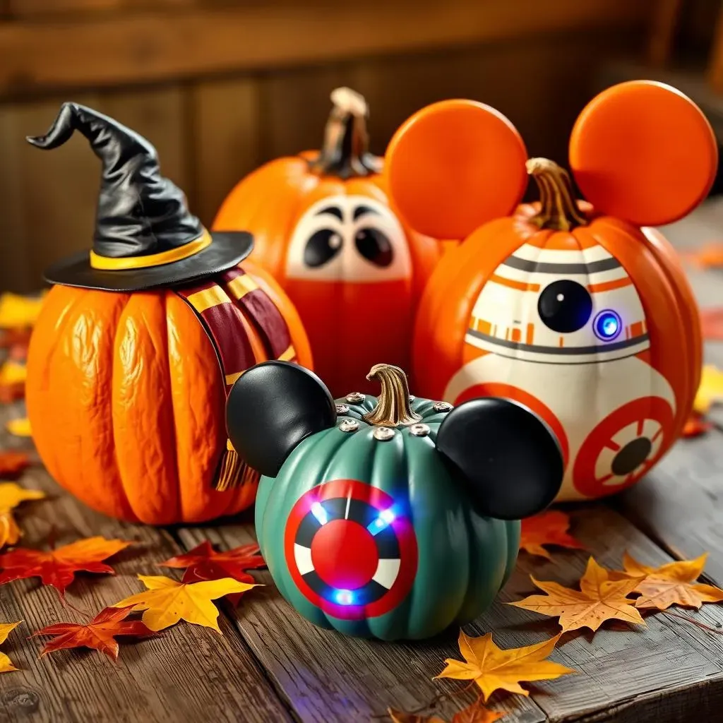 Theme It Up: Pop Culture & Character Pumpkins (No Carve!)