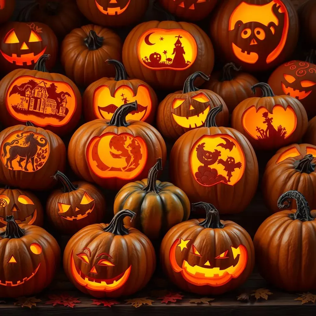 Awesome Themed Pumpkin Carving Projects