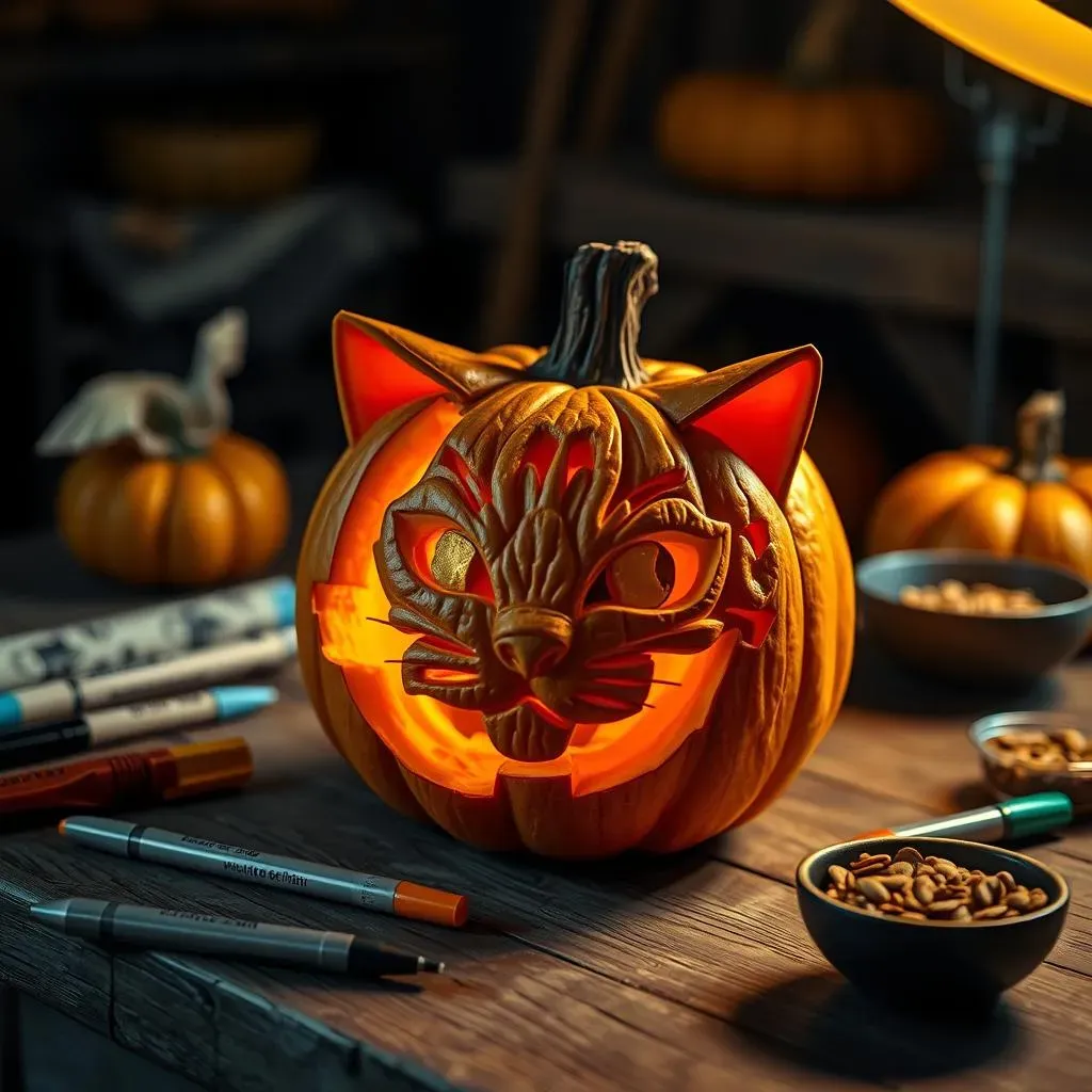 Tips and Tricks for Easy Cat Pumpkin Carving