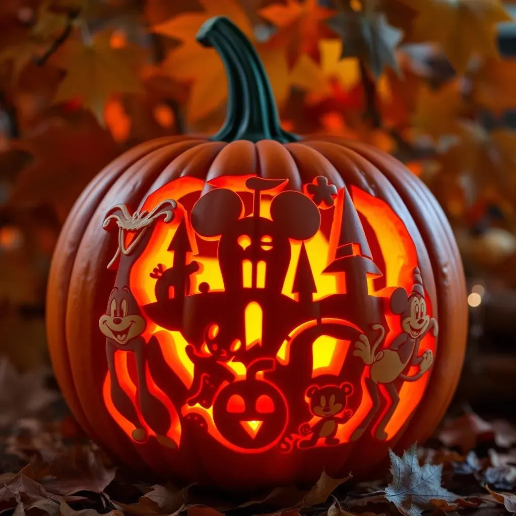 Tips for Perfect Cute Disney Pumpkin Carving