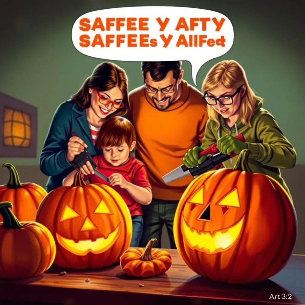 Tips for Safe and Spooky Scary Pumpkin Carving