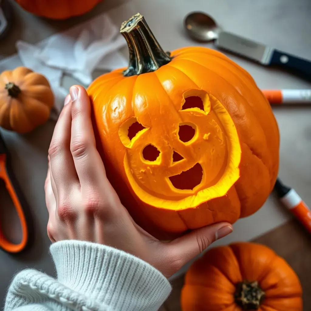 Tips for Super Simple Cute Pumpkin Carving