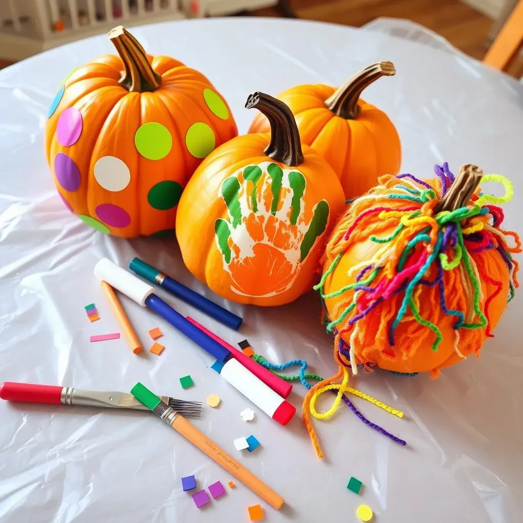 ToddlerFriendly Pumpkin Decorating Ideas